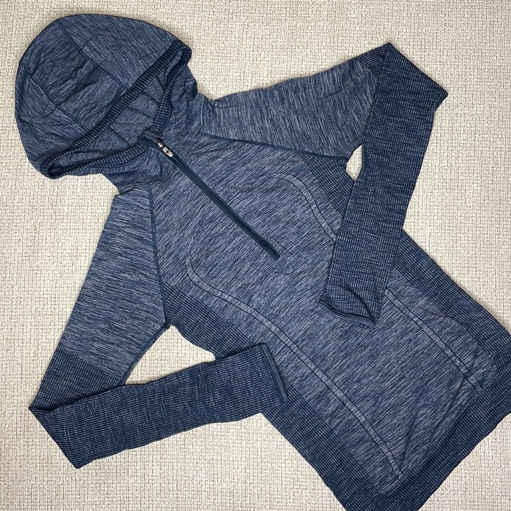 Navy Lululemon Hooded Pullover